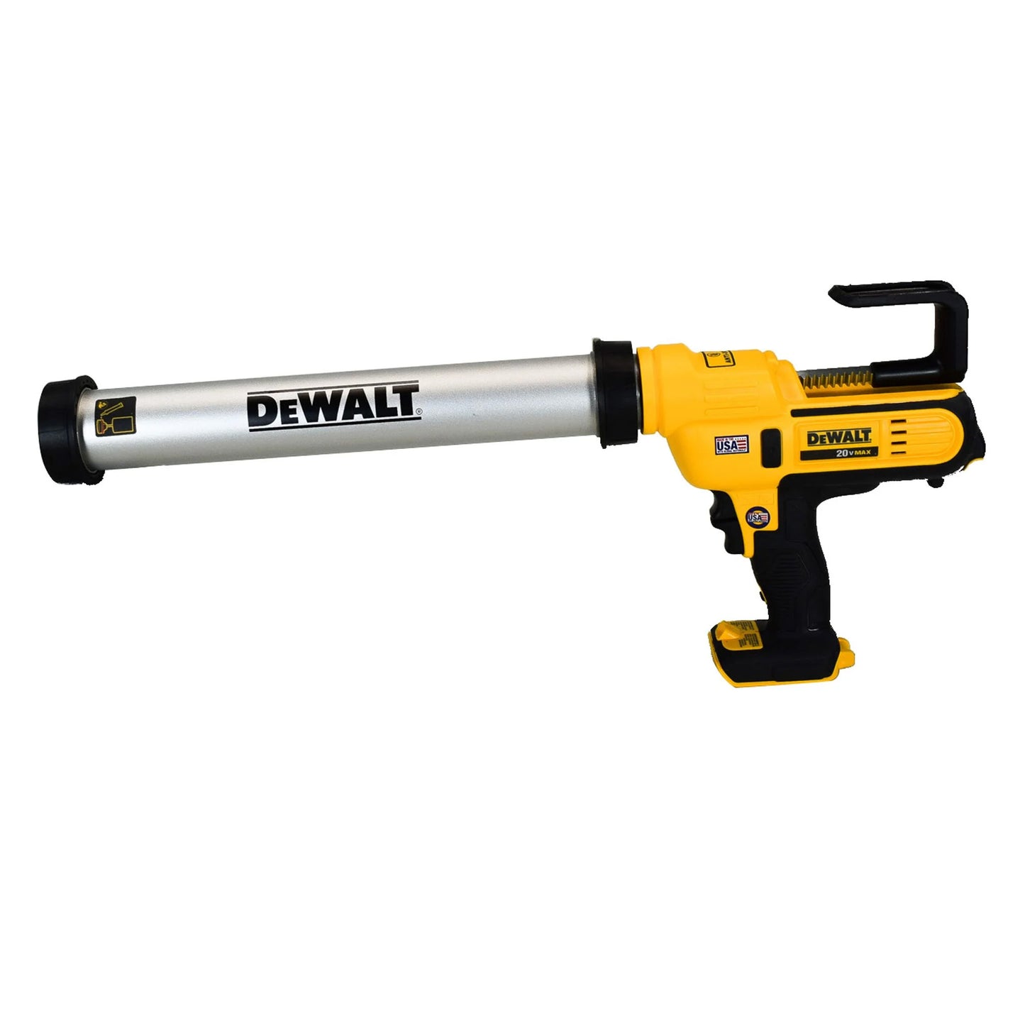 DeWalt DCE580B 20V MAX Cordless 300–600ml Sausage Pack Adhesive Gun – Variable Speed, Anti-Drip, Bare Tool