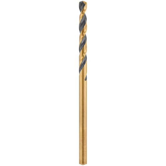 3/16-In X 3-9/16-In Black and Gold Coated HSS Jobber Length Twist Drill Bit