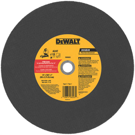 14"X1" Stud Chop Saw Whl (Lt)