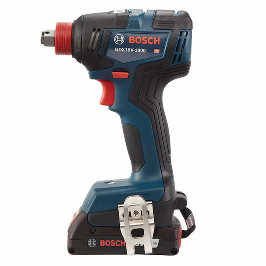 Two-In-One 18-Volt 1/4-In 1/2-In Brushless Cordless Impact Driver (Battery Included and Charger Included and Soft Bag Included)