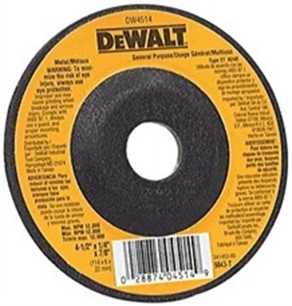 DW4418 Metal Cutting - Grinding Wheel 4" - 100 Pak