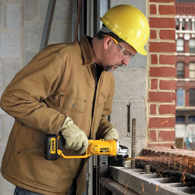 4.5-In 20-Volt Max Trigger Switch Cordless Angle Grinder