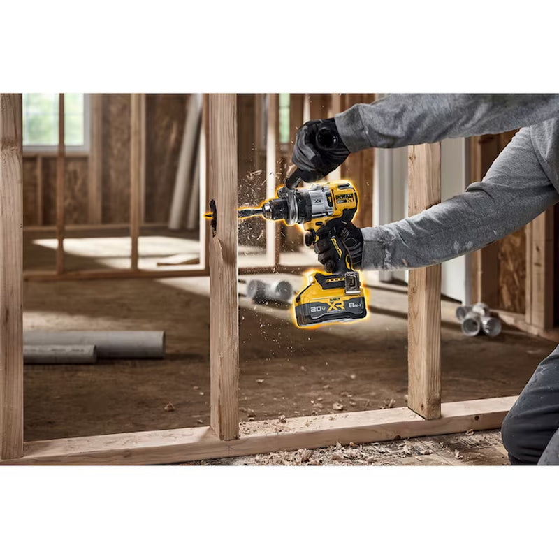 XR 1/2-In 20-Volt Max Variable Speed Brushless Cordless Hammer Drill 1 -Batteries