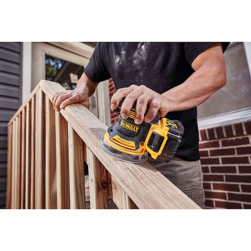XR 20-Volt Brushless Variable Speed Random Orbital Cordless Sander with Dust Management