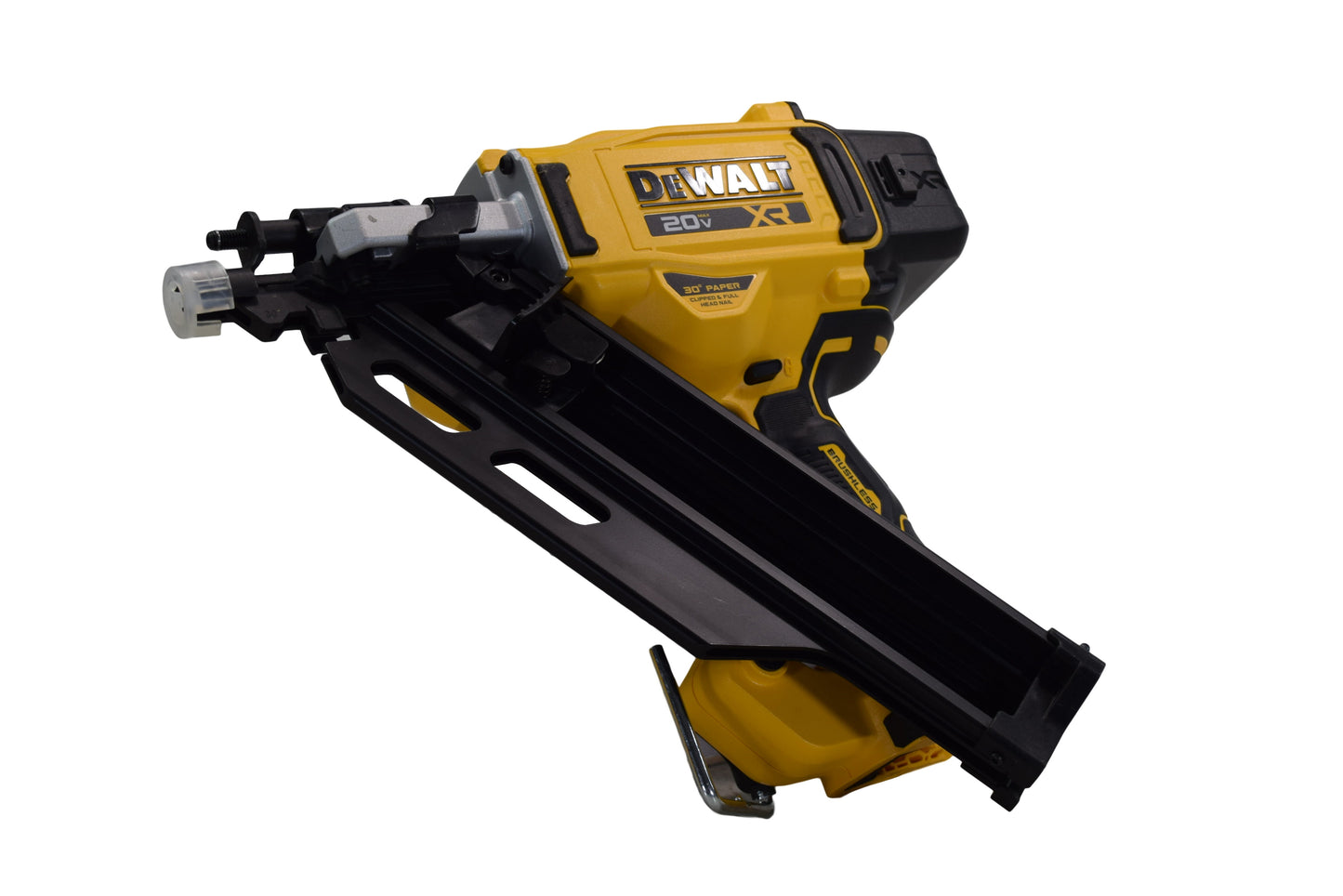 DCN930B 20V MAX PNEUMATIC BRUSHLESS CORDLESS 30° PAPER TAPE FRAMING NAILER (TOOL ONLY)