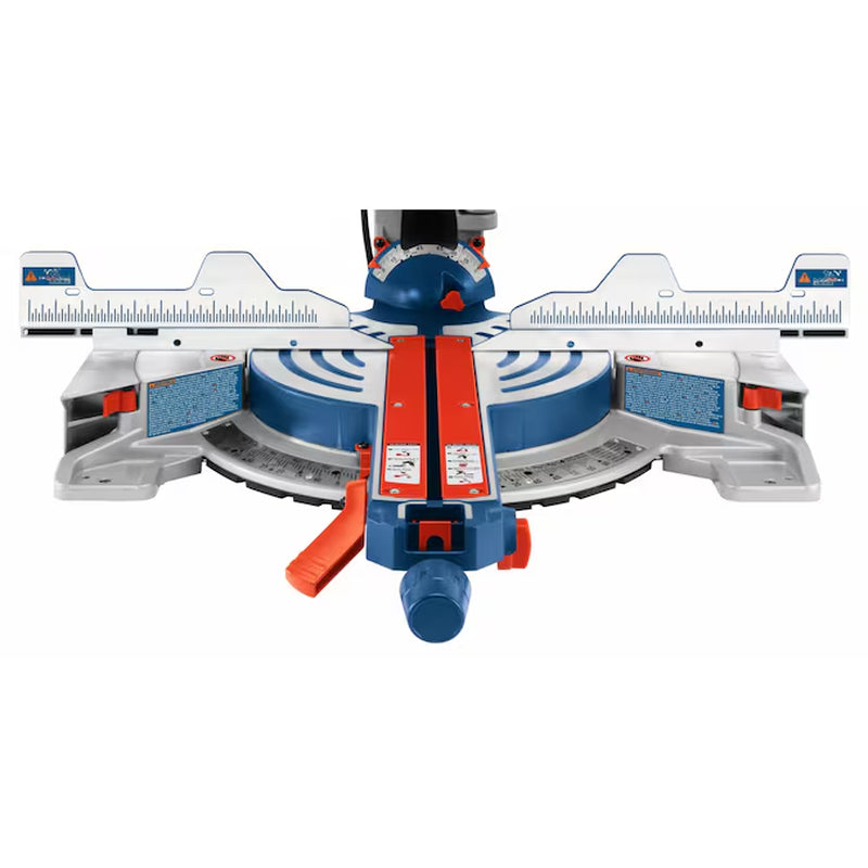 Glide 12-In 15-Amp Dual Bevel Sliding Compound Corded Miter Saw