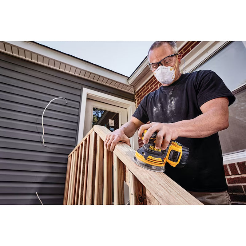 XR 20-Volt Brushless Variable Speed Random Orbital Cordless Sander with Dust Management