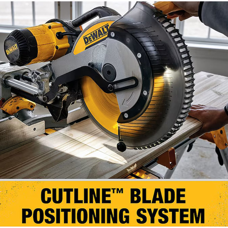 12-In 15-Amp Dual Bevel Sliding Compound Corded Miter Saw