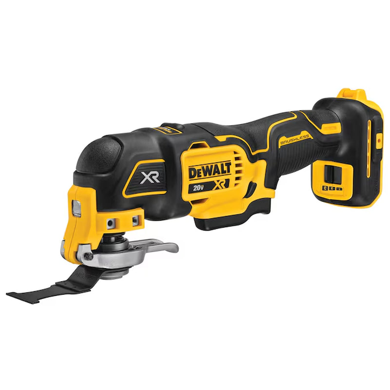 XR 20-Volt Max Cordless Brushless 3-Speed 8 -Piece Oscillating Multi-Tool with Soft Case 1 -Batteries Included