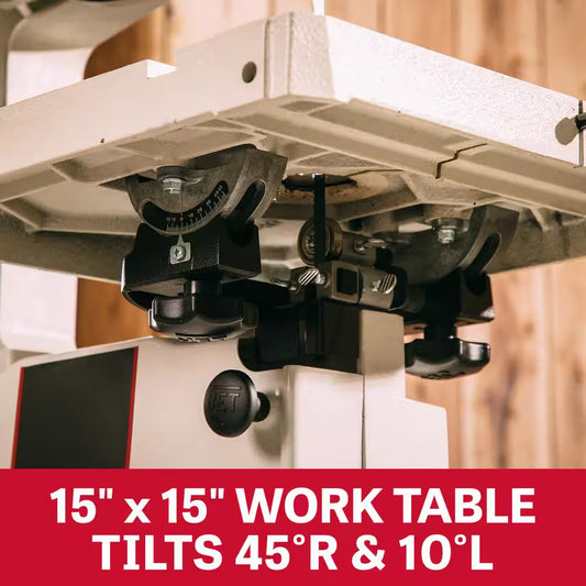 1 HP 14 In. Woodworking Vertical Band Saw with Closed Stand, 115/230-Volt, JWBS-14CS