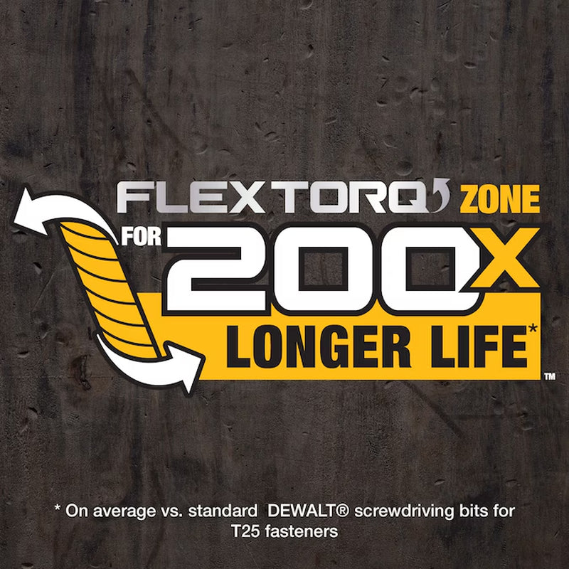 Flextorq 1/4-In X 2-In Torx Impact Driver Bit
