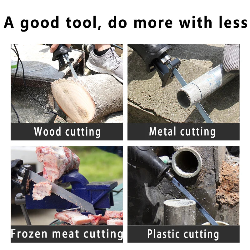 NEWONE 900W-1200W Reciprocating Saw -6-Speed Electric Saber Saw for Wood & Metal