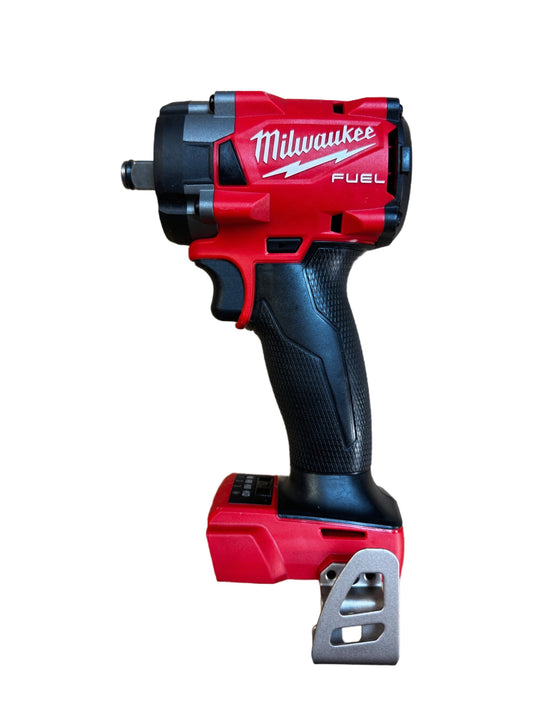 2855-20 M18 FUEL 1/2" Compact Impact Wrench with Friction Ring – 250 Ft-Lbs Torque, 4.9" Length, Brushless Motor, 4-Mode DRIVE CONTROL (Bare Tool)
