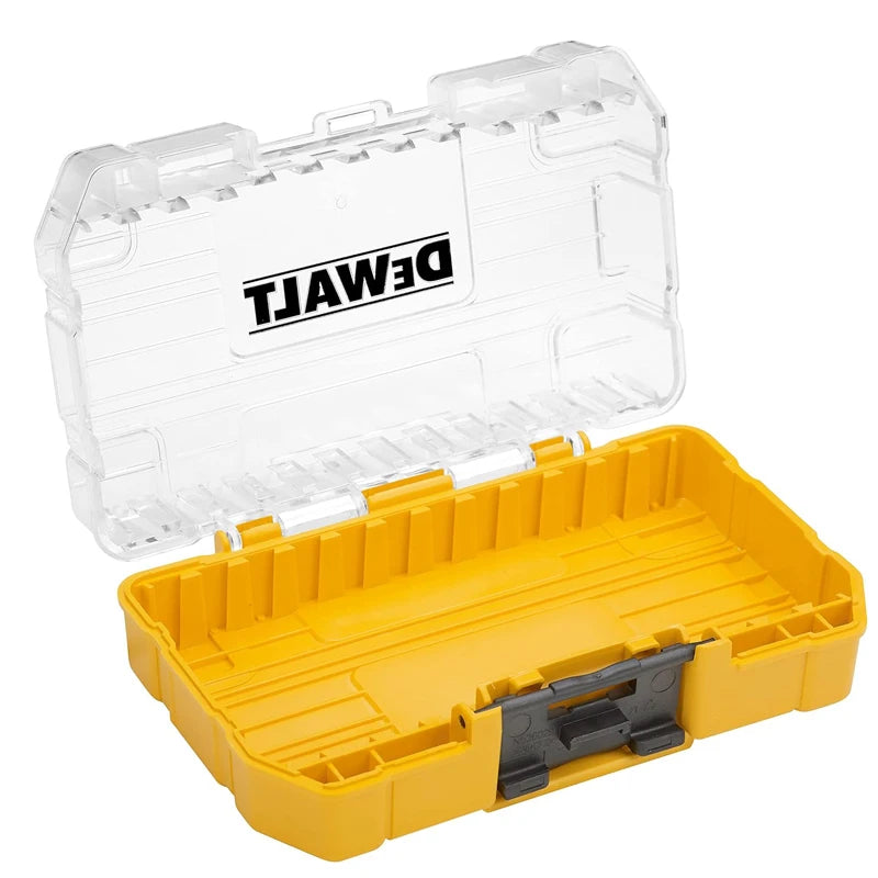 DEWALT Original Medium Box Tough Case Parts Accessories Storage Tools Box Drill Bit Stackable Tool Storage Box