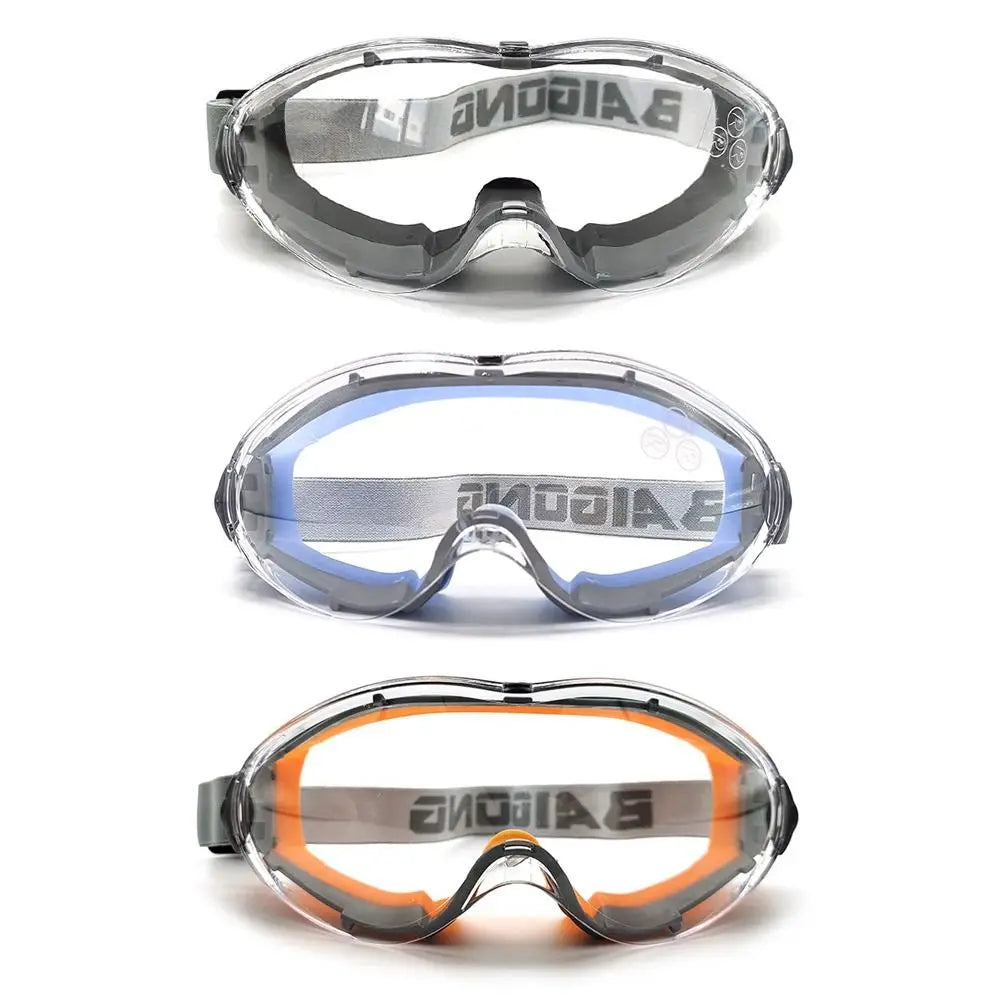 New Safety Goggles Anti Fog Clear Lens Goggles Anti Splash Dust Proof Work Lab Eyewear Industrial Grade Eye Protection Goggles