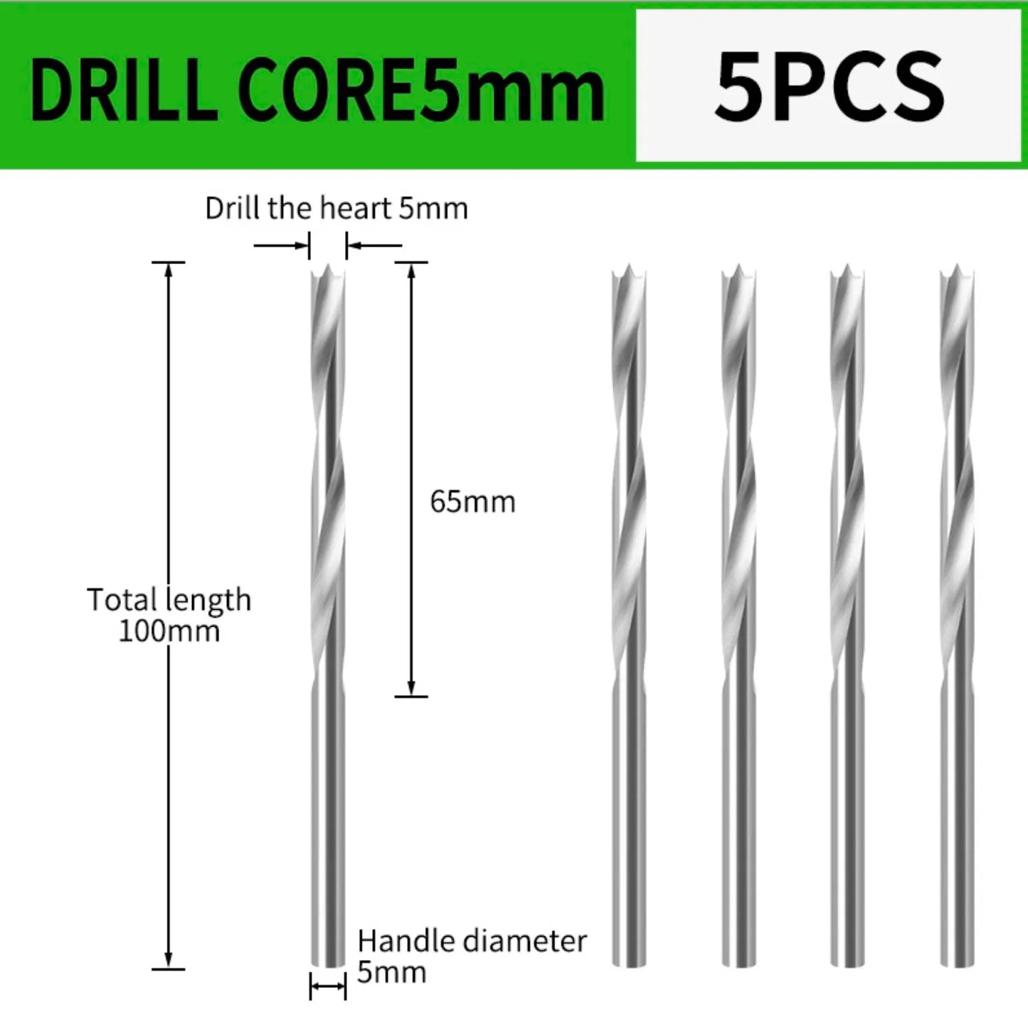 Countersink Drill Bit with Adjustable Depth Stop Chamfering Counterbore Drilling for Wood Plastic 10MM Shank