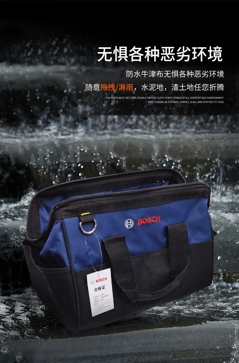 Bosch Tool bag Professional Repair kit Storage Handbag Original Tools Organize Bags for Storing Portable Hardware Hand drill
