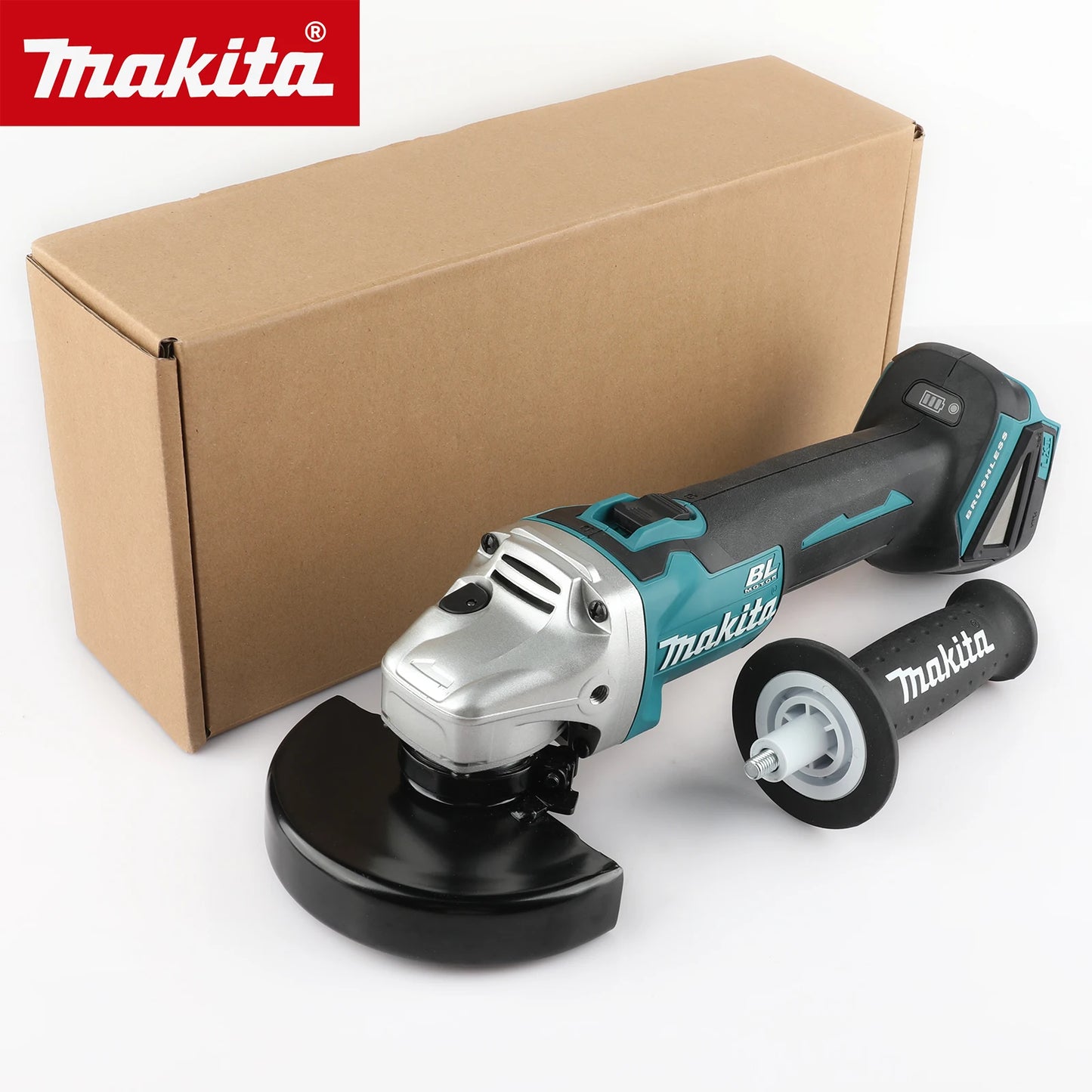Makita DGA504 18V 6.0Ah 125mm rechargeable brushless lithium angle grinder cutting machine high-power polishing machine