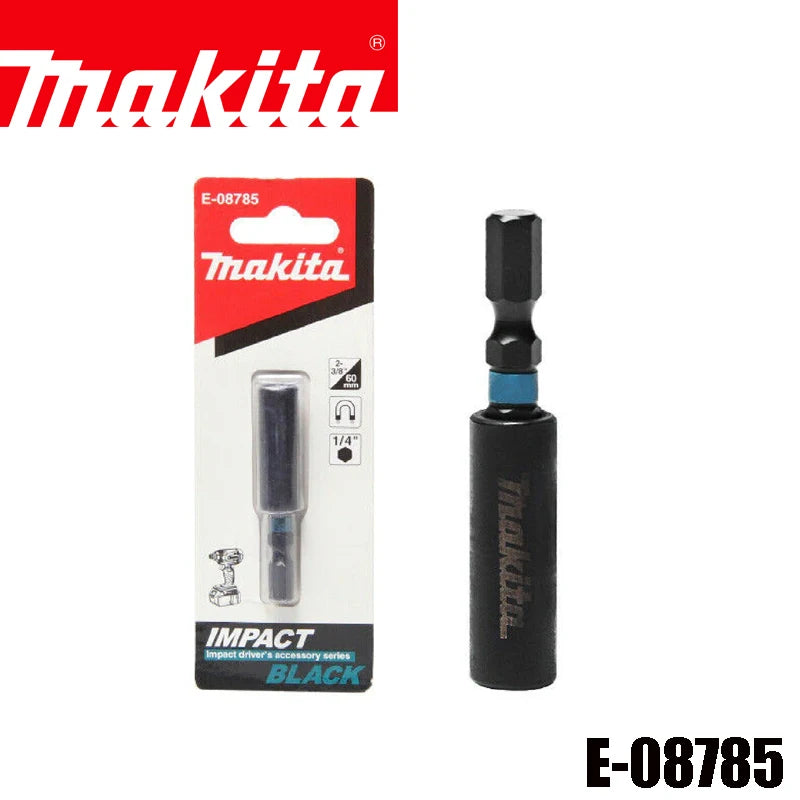 Makita Power Tool Parts 50mm 60mm Impact Black Socket Adaptor Set Screwdriver Bits Holder Power Tool Driver Drill Accessories