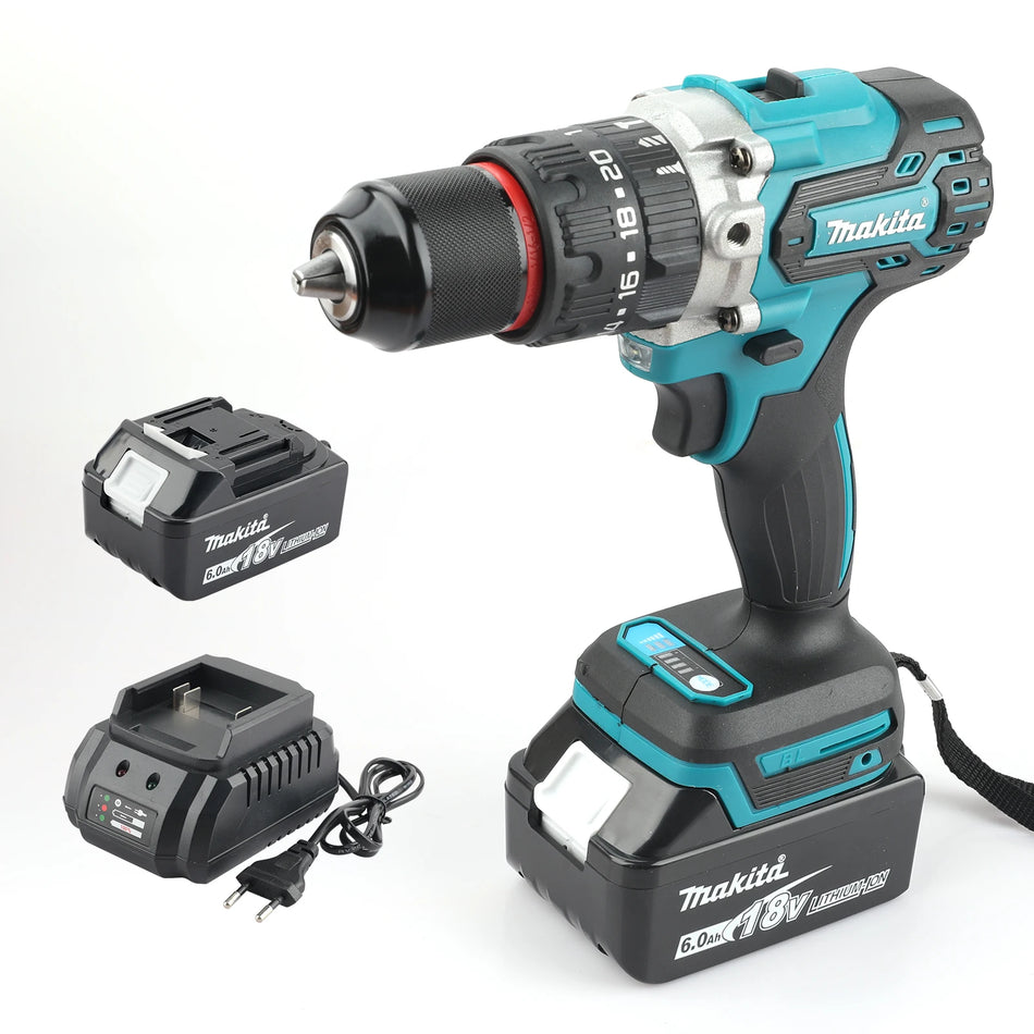 Makita DDF487 18V Brushless Cordless Drill & Electric Screwdriver – 13mm Lithium-Ion Driver (2025 Model)