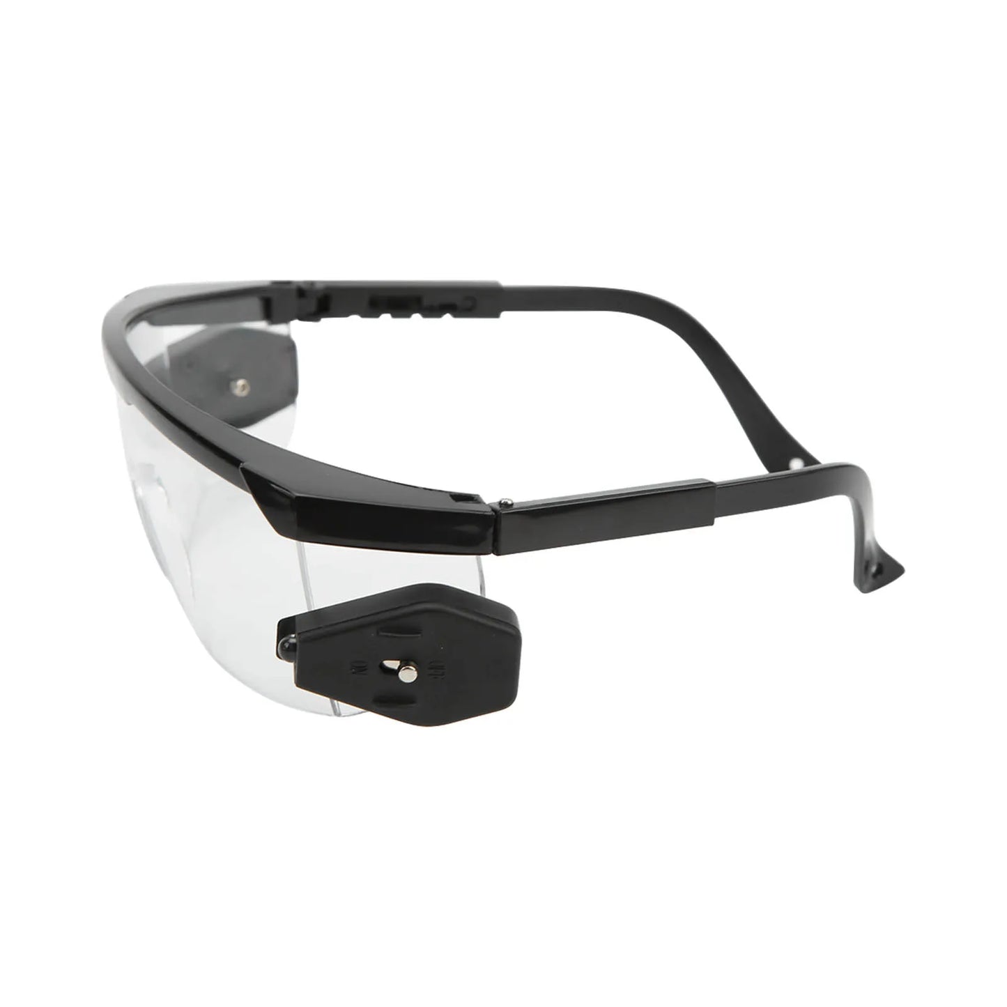 ZK30 Saftey Glasses Anti Impact Anti Fog UVA Proof Ergonomic Design Adjustable Eyes Protection LED Light LED Safety Glasses