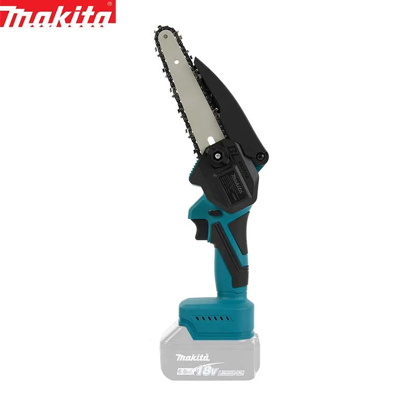 MAKITA Japan Makita electric chainsaw UC100 rechargeable branch pruning 4 inch wood workshop DIY with 12V lithium electric loggi