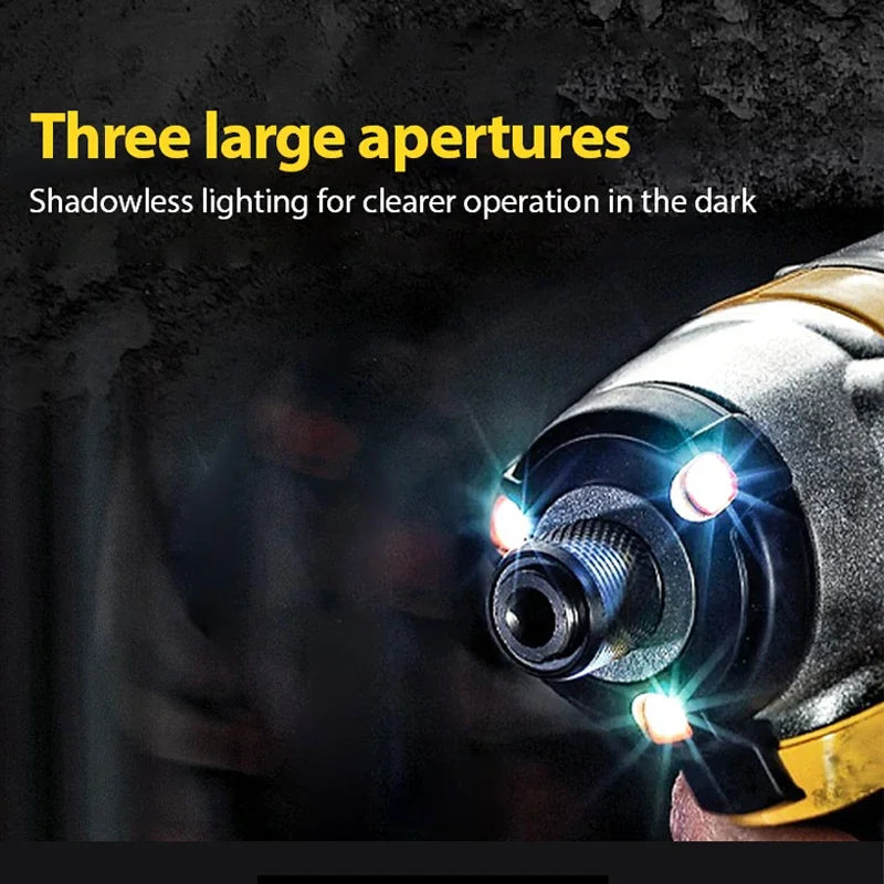 Dewalt DCF850 3250RPM Brushless Impact Driver 205N.m Cordless Screwdriver Electric Impact Drill For Dewalt 20V Battery