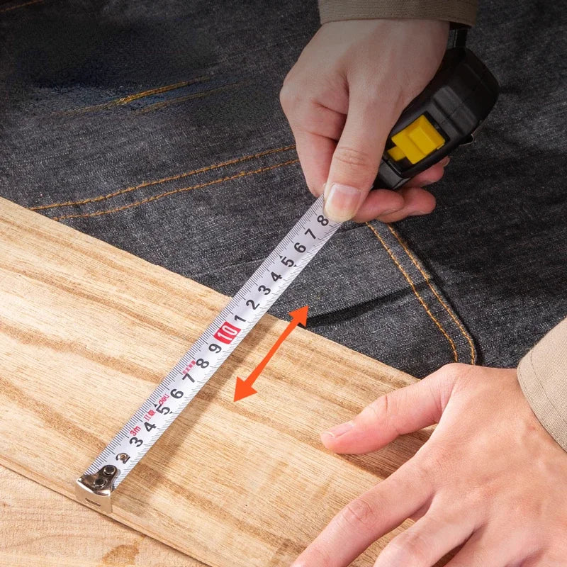 Deli 3m 5m Steel Measure Tape High Precision Measurement Tape Household Retractable Professional Construction Measuring Tools