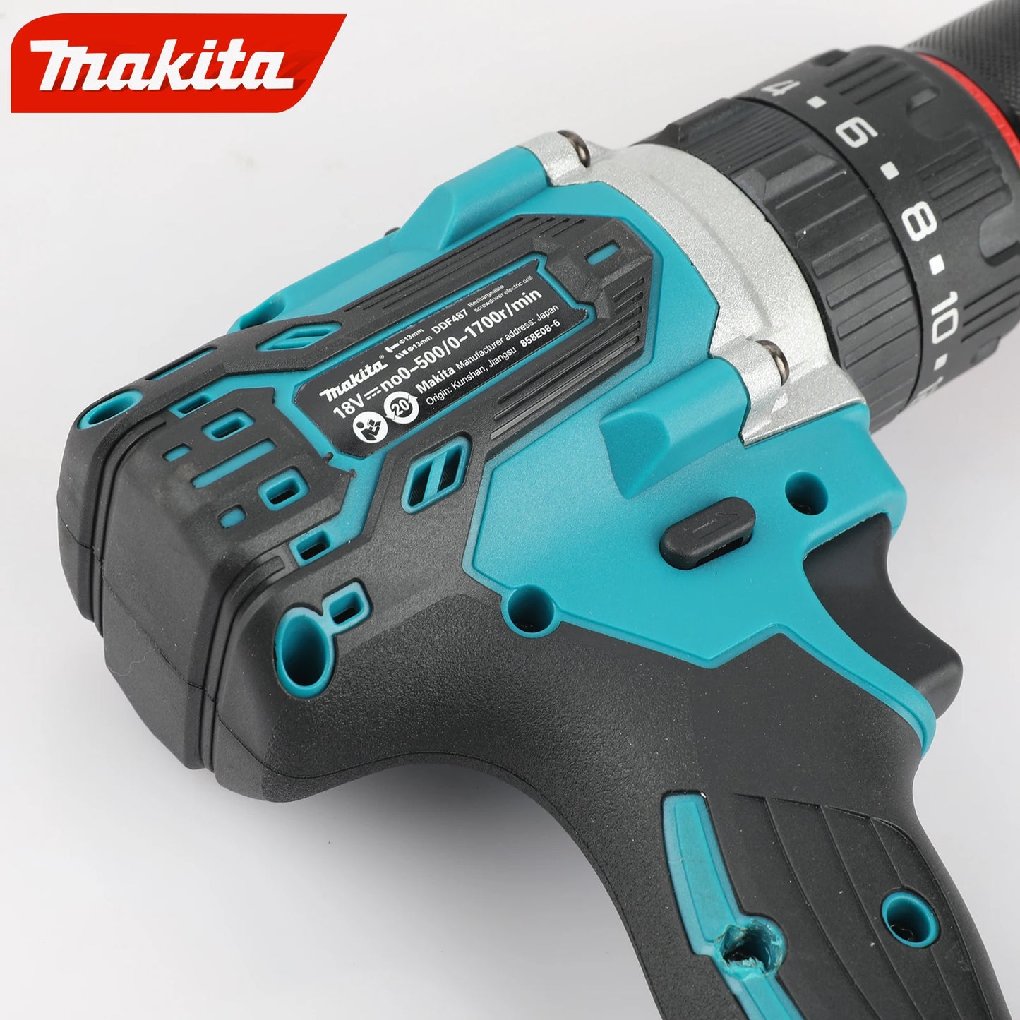 2025 Makita DDF487 Brushless lithium electric driver electromechanical drill screwdriver 13mm