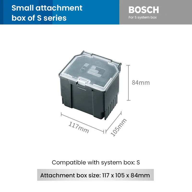 Bosch System Box Stackable Multifunctional Combination Power Tool Accessories Storage Box Portable Handbag Toolkit Boxes