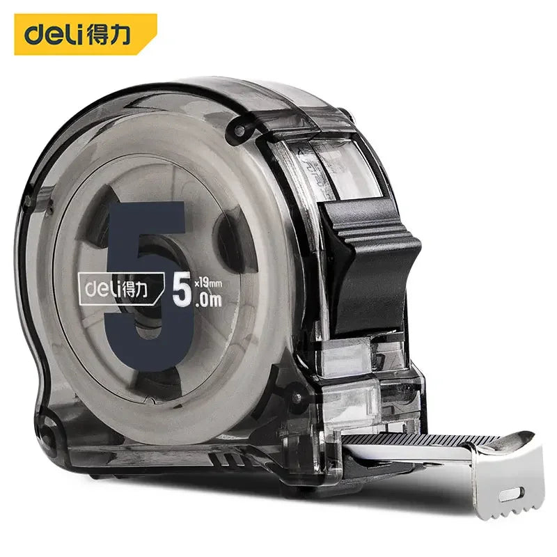 Deli 3m 5m Steel Measure Tape High Precision Measurement Tape Household Retractable Professional Construction Measuring Tools