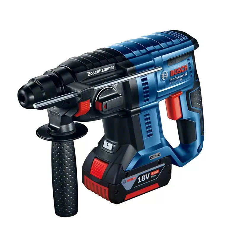 Bosch GBH 180-Li Cordless Electric Hammer Drill 18V Brushless 2 J Impact Driller Sds Plus Reverse Hammer Tool for Concrete Steel