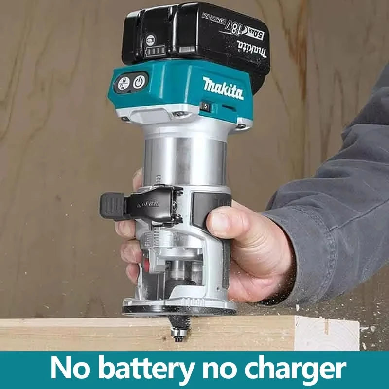 Makita DRT50 Original Cordless Trimmer Rechargeable Trimming Machine Brushless Slotting Tool Milling Woodwork Engraving Machine