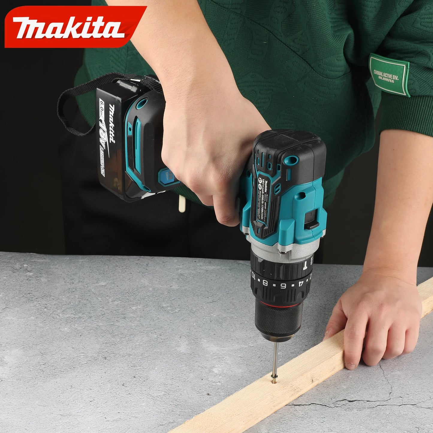 2025 Makita DDF487 Brushless lithium electric driver electromechanical drill screwdriver 13mm