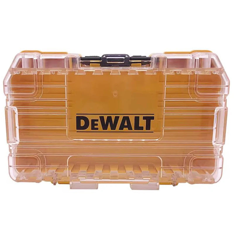 DEWALT Original Medium Box Tough Case Parts Accessories Storage Tools Box Drill Bit Stackable Tool Storage Box