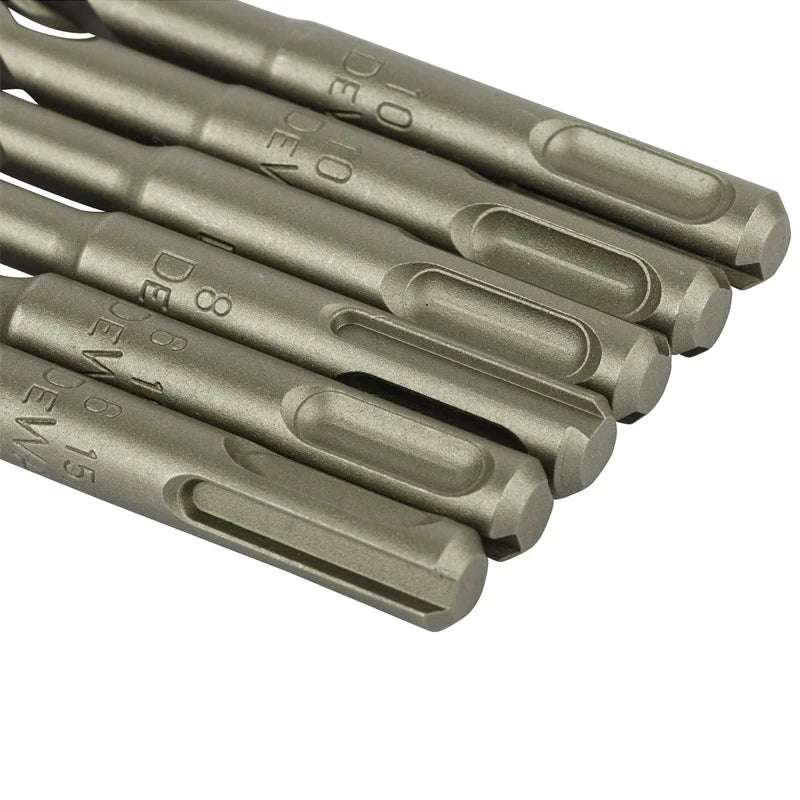 DEWALT DT60302 SDS Plus Drills 6 Piece Sets 6MM 8MM 10MM Twist Drill Electric Hammer Drill Accessories Tool
