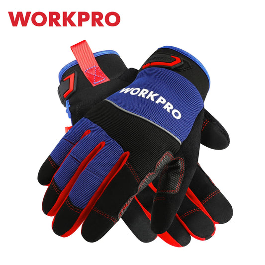 Touch Screen Full Finger Work Gloves Protection Gloves For Mechanic Working Men Work Gloves Coated Gloves Working Protection