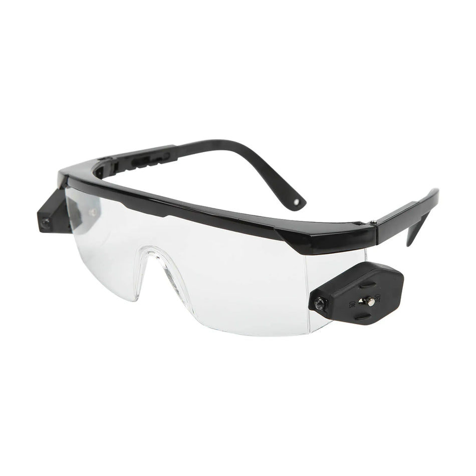 ZK30 LED Safety Glasses – Anti-Fog, Anti-Impact, UVA-Proof Protective Eyewear with Adjustable Ergonomic Design