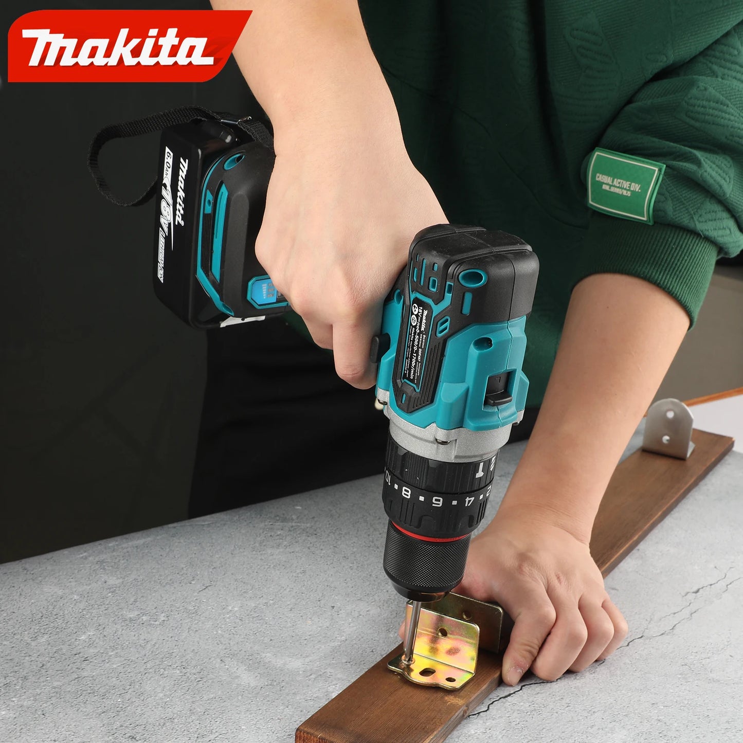 2025 Makita DDF487 Brushless lithium electric driver electromechanical drill screwdriver 13mm