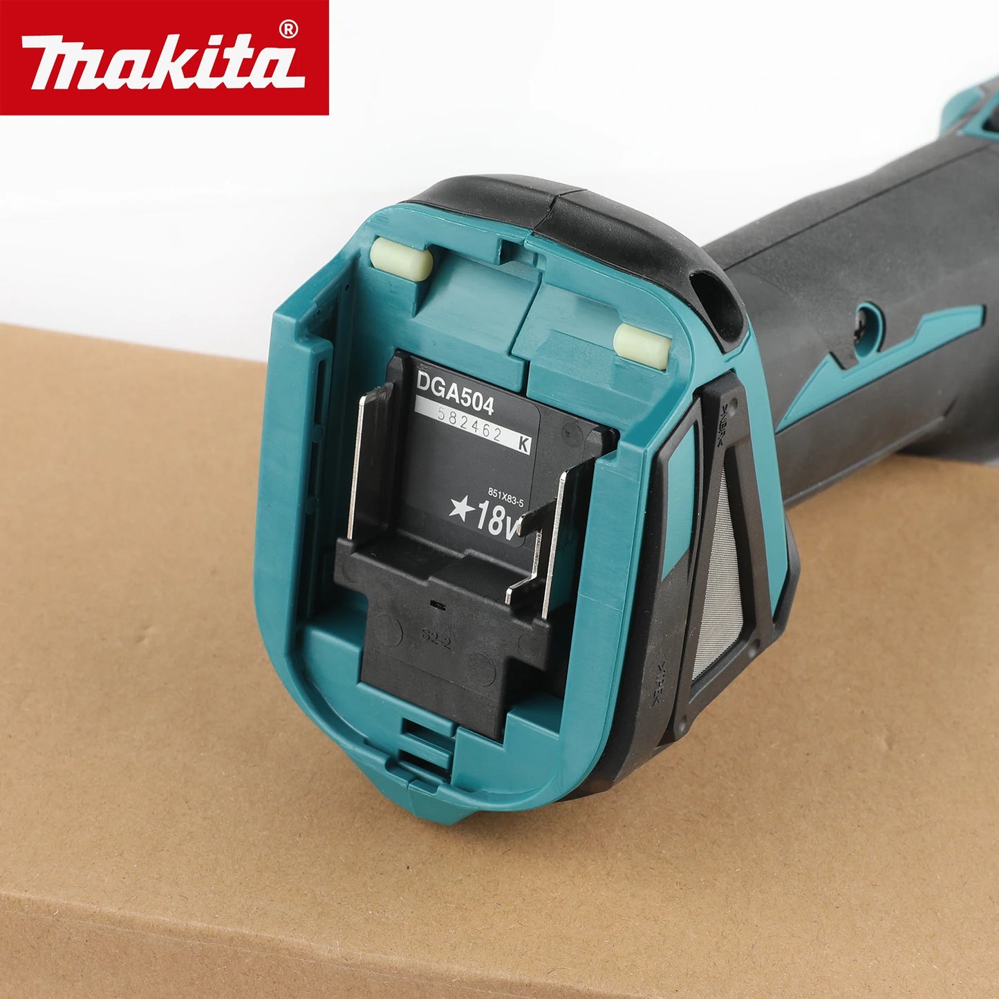 Makita DGA504 18V 6.0Ah 125mm rechargeable brushless lithium angle grinder cutting machine high-power polishing machine