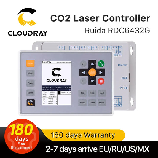 Clouday Ruida RDC6432 CO2 Laser Controller for Engraving & Cutting Machine