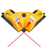 Right Angle 90° Laser Level – Dual-Line Square Measurement Tool for Flooring, Tiling & Construction