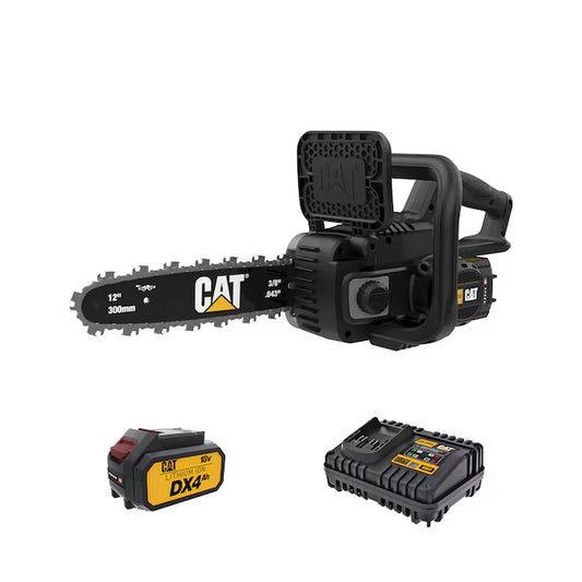 18-Volt 12-In Battery 4 Ah Chainsaw Battery Included Charger Included