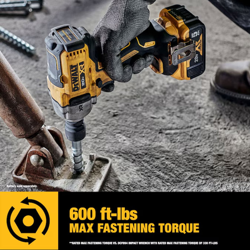 XR 20-Volt Max Variable Speed Brushless 1/2-In Drive Cordless Impact Wrench