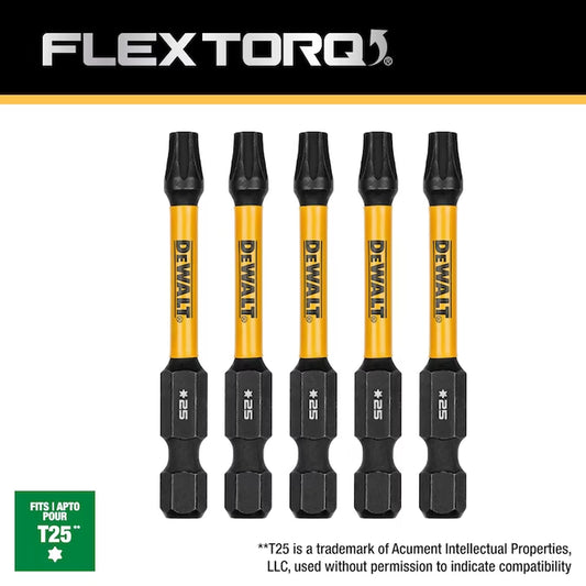 Flextorq 1/4-In X 2-In Torx Impact Driver Bit