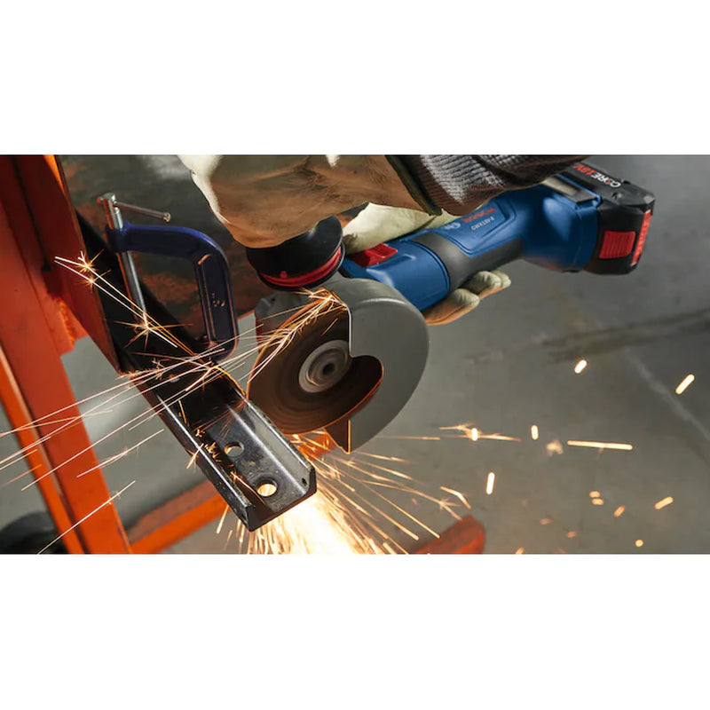 X-LOCK 4.5-In 18-Volt Sliding Switch Brushless Cordless Angle Grinder