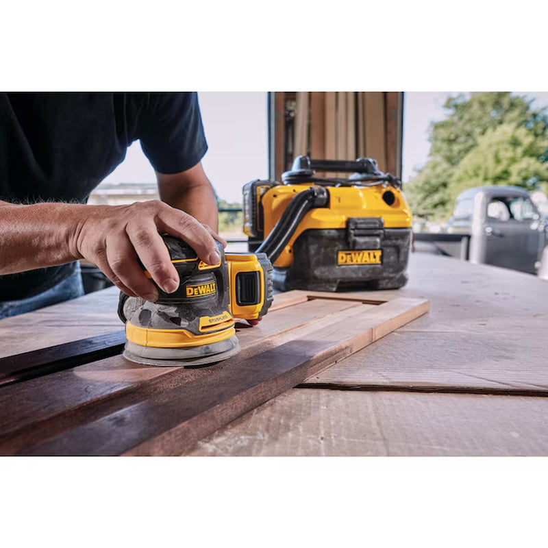 XR 20-Volt Brushless Variable Speed Random Orbital Cordless Sander with Dust Management