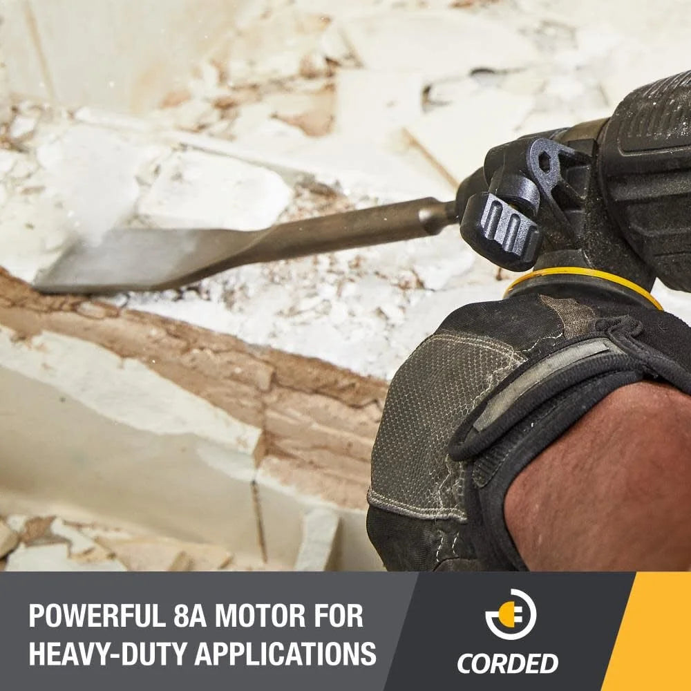 Caterpillar Cat® DX26U Corded 1" Sds-Plus Rotary Hammer Drill 8-AMP