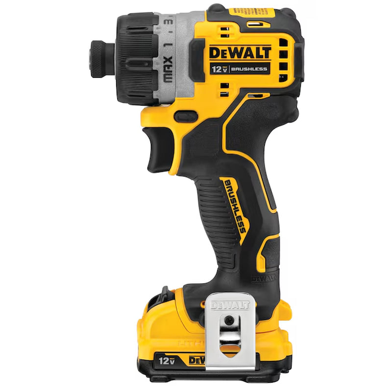 XTREME 12-Volt Max Brushless 1/4-In Cordless Screwdriver (Battery Included and Charger Included)