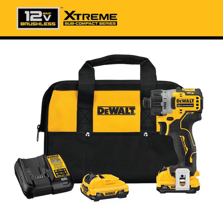 XTREME 12-Volt Max Brushless 1/4-In Cordless Screwdriver (Battery Included and Charger Included)